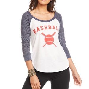 Women’s Chaser Brand Baseball Tee